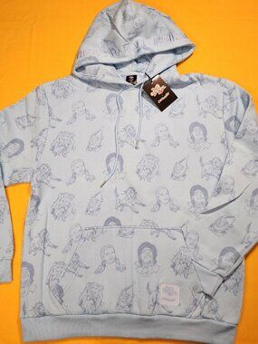 Cakeworthy Wizard of Oz Pull Over Hoodie AOP Theres No Place Like Home Large